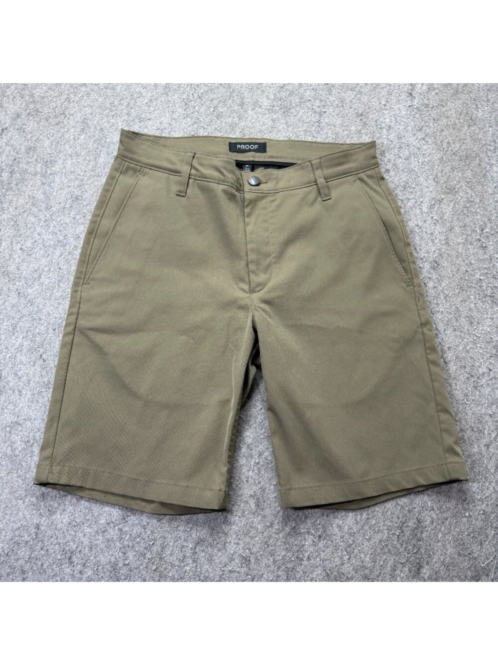 Proof Nomad Shorts Men 30 Olive Green 9" Technical Travel Golf Huckberry
